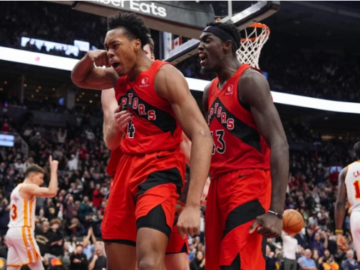 “Raptors Redemption: Siakam, Barnes, and Poeltl Dominate in Jaw-Dropping Win! Who’s the Real MVP of the Night?”