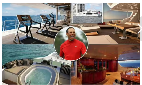 “Tiger Woods’ ‘Golden Roar’ Yacht: Sailing Seas of Philanthropy and Inspiring Change Worldwide”