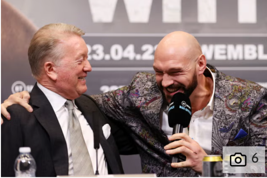 “Frank Warren: From Bullets to Boxing Brilliance of Discovering Tyson Fury, A Promoter’s Journey Through Triumph and Trials”