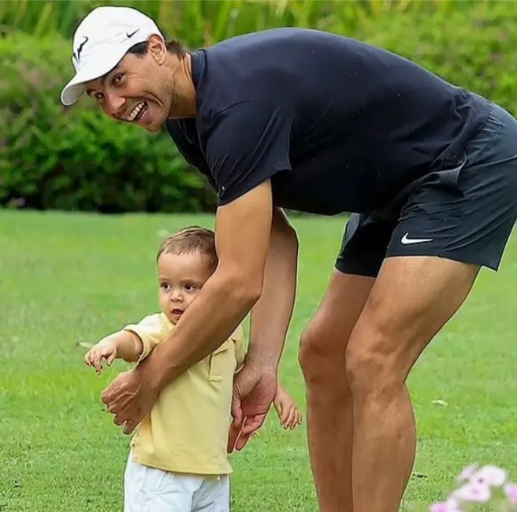 “Rafael Nadal Passes Tennis Legacy to Son”