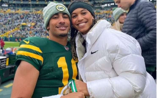“Jordan Love’s Girlfriend Playfully Teases Cowboys Fans for Early Exit as Packers Secure Wild Card Win”