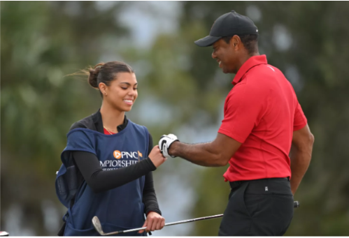 “Tiger and Sam: A Golfing Bond Beyond Words”