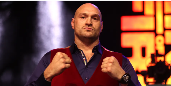 Fury Vs Usyk Press Statement with Evidence of Cut