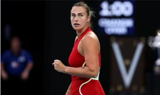 “Sabalenka Triumphs in Straight Sets to Retain Australian Open Title”