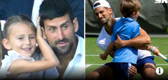 Djokovic Shares Joy of Playful Moments with Kids