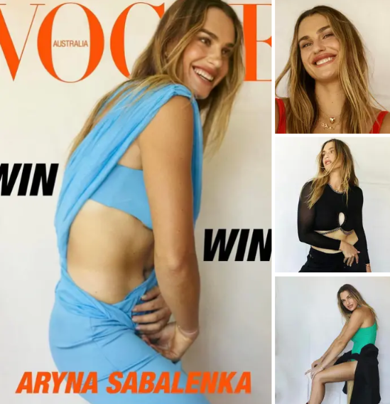 Aryna Sabalenka Graces the Cover of Vogue Australia