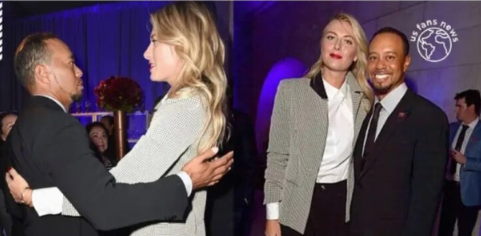 Sharapova secret relationship with Tiger Woods exposed at a charity party