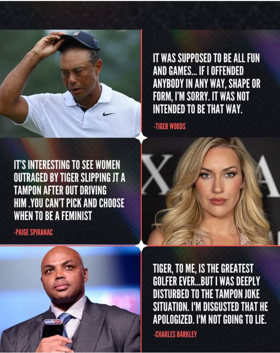 Tiger Woods’ tampon prank on JT sure dragged him into a real controversy!👀⛳