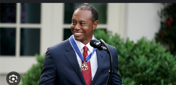 President Honors Tiger Woods with Medal of Freedom