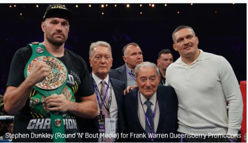 WBC Clears Winner of Fury Vs Usyk to Face Joshua