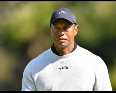 Tiger Woods might have been posturing