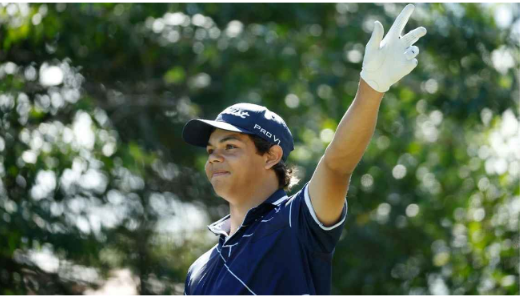 Tiger Woods Son “Charlie Woods Narrowly Misses Cut for PGA Tour’s Cognizant Classic”