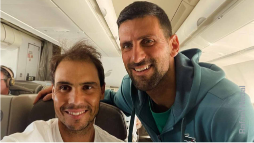 “Nadal and Djokovic Share Flight to USA: Same Seat and For What?”