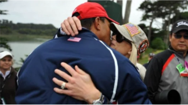 Tiger Woods quietly reunited with his ex-wife, a series of sweet, emotional photos were suddenly leaked