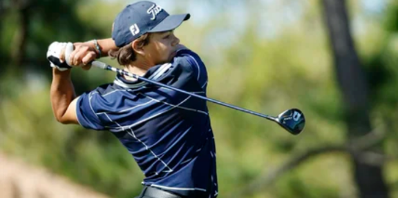 Charlie Woods Experiences Turbulent First Round in AJGA Debut