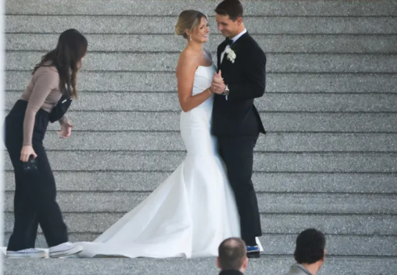“49ers Quarterback Brock Purdy Ties the Knot in Lavish Ceremony see Images”