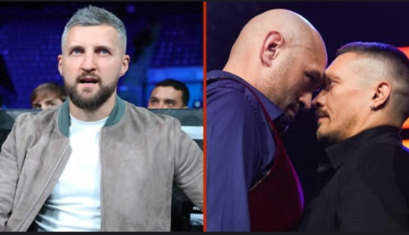 Carl Froch Claims Tyson Fury’s Cut To Postpone Oleksandr Usyk Fight Was ‘Convenient’