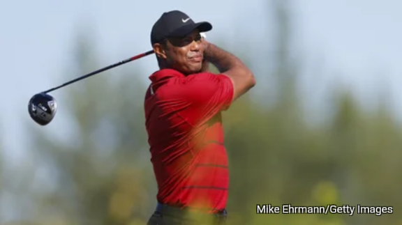 Woods Jets Into Augusta Boosting Hopes Of Competing In A 26th Masters
