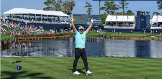 Watch Ryan Fox makes historic hole-in-one for back-to-back eagles at Players Championship