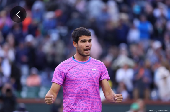 Back to his best! Alcaraz blows away Medvedev to defend Indian Wells title
