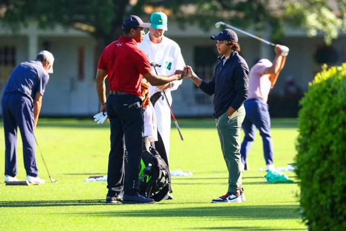 Masters 2024: Charlie Woods spotted on range Inspiring Tiger Woods for Sunday’s final round
