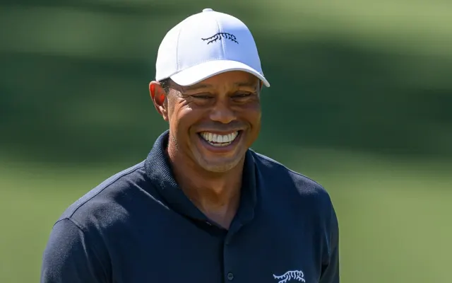Tiger Woods steals Donald Trump’s thunder by landing at Augusta early