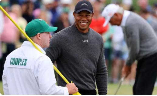 Tiger Woods Round One and Two Pairing and Timing