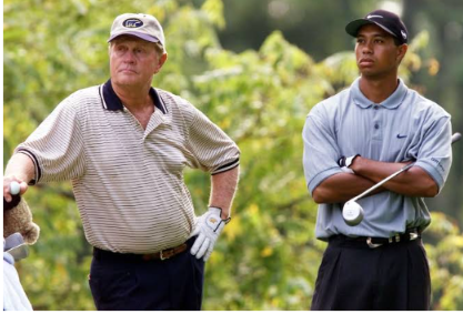 Tiger Woods, Jack Nicklaus good company to keep……….