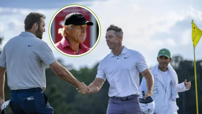 Greg Norman Was Allegedly Behaving Bizarrely To Rory McIlroy At The Masters
