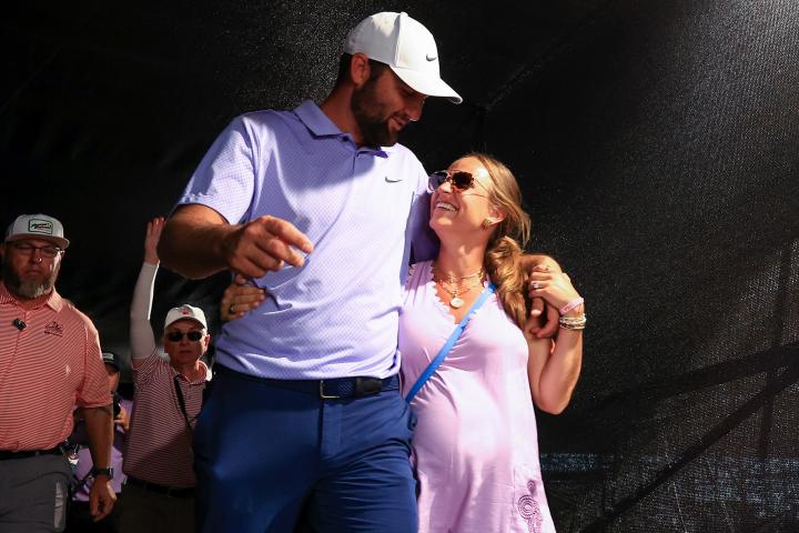 What Scottie Scheffler told his wife after second Masters win