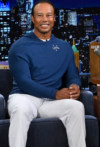 Tiger Woods Say’s it all during Jimmy Fallon Night Show
