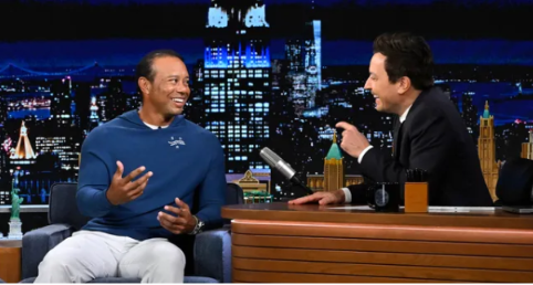 “Tiger Woods Talks Sun Day Red, Shares ‘Mama’s Always Right’ Anecdote, and Laughs Off Tree Memes on The Tonight Show with Jimmy Fallon”