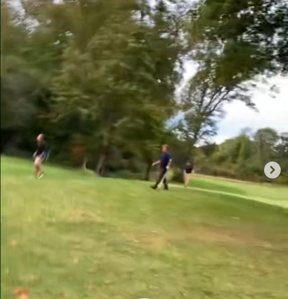 Serious Fight break up in the Golf course
