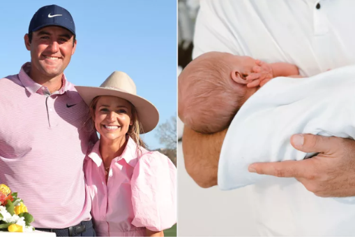 Scottie Scheffler confirms baby gender and name set for PGA Championship.