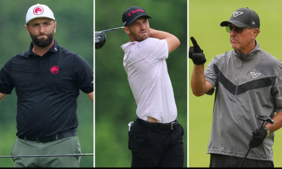 Jon Rahm and Tiger Woods lead big names who miss PGA Championship cut