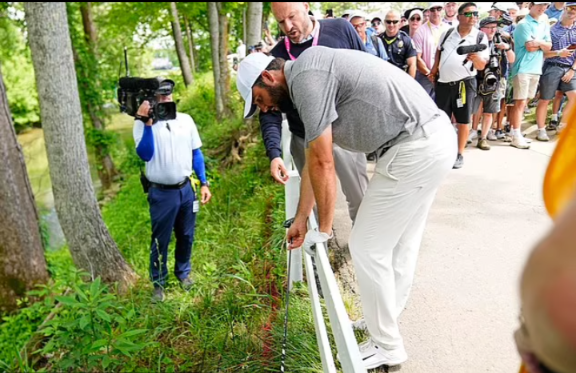 Scottie Scheffler is finally ruffled at the PGA Championship