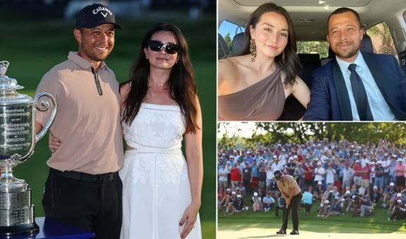 Xander Schauffele’s Wife ‘Blacking Out’ During Emotional PGA ...