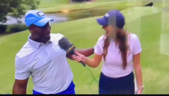 Golf Channel reporter left red-faced after interviewing wrong person live on air