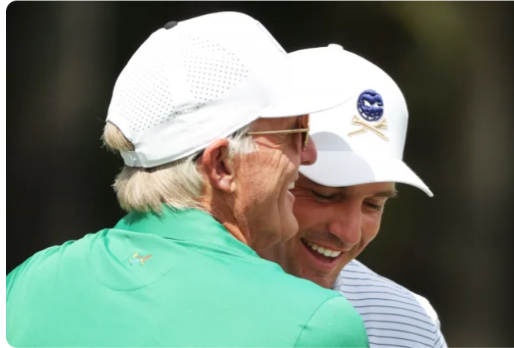 For the first time in his career, Greg Norman lifts U.S. Open trophy alongside LIV Golf’s Bryson DeChambeau