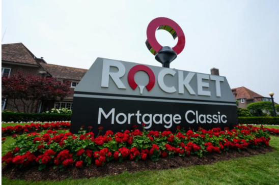 Here is the prize money payout for each golfer in the Rocket Mortgage Classic