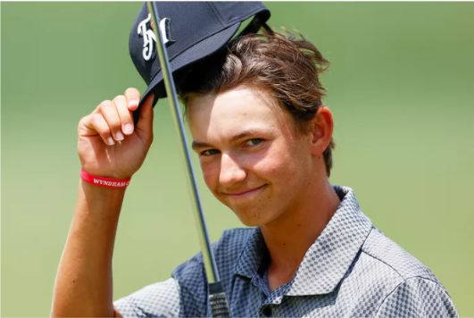 Golf Fans Bothered By Personal Question Asked to 15-Year-Old Miles Russell After PGA Tour Debut