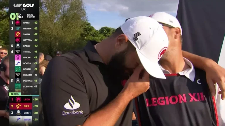 Dramatic Final Hole at LIV Event Sees Emotional Jon Rahm Secure First Victory in 15 Months