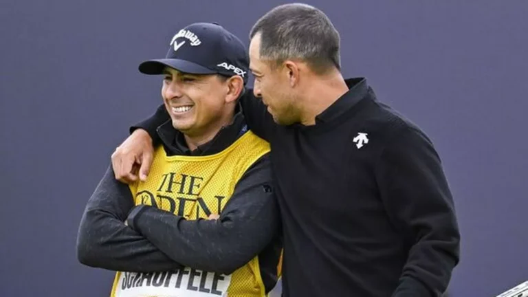 Xander Schauffele had perfect response after ‘aggressive’ debate with caddie