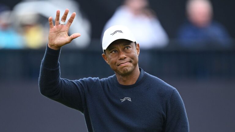 Dan Patrick Asks Important Tiger Woods Question Following Early Open Championship Exit