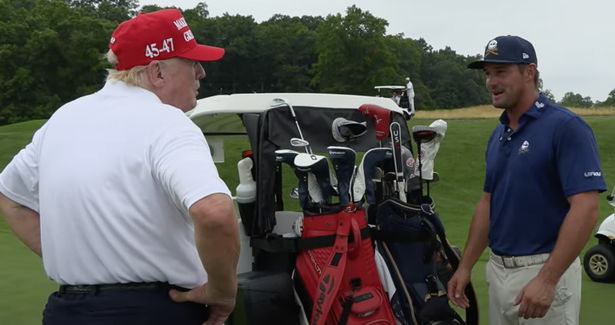 Donald Trump makes ‘cruel’ point to Bryson DeChambeau after Rory McIlroy agony