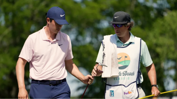 Who Is Davis Thompson’s Caddie?