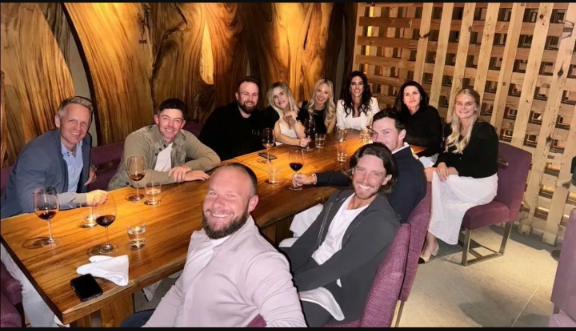 Rory McIlroy and Erica Stoll make public appearance as Jon Rahm absent from Ryder Cup reunion