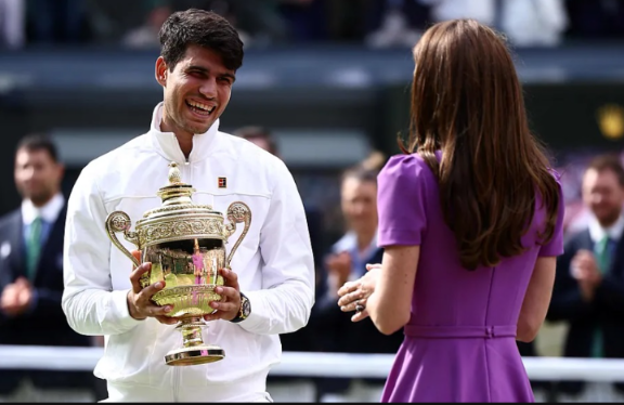 A Perfect Day for Carlos Alcaraz: Fourth Euro, Fourth Grand Slam, A Radiant Princess, and Federer’s Violin