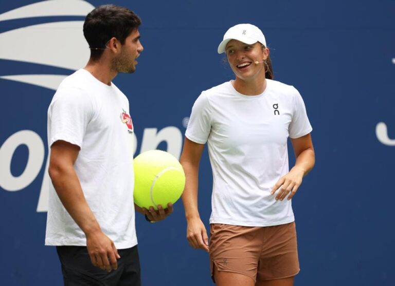 Carlos Alcaraz i Iga Świątek Faworytami Zakładów na US Open