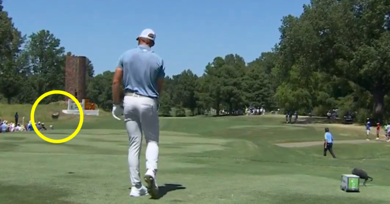 WATCH: PGA’s Sam Burns Melts Down And Breaks Driver While In Contention for Tourney Win